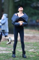 CHRISSY TEIGEN at Washington Square Park in New York 12/28/2023