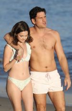 CIARA BRAVO in Bikini on the Set of an Upcoming Project on the Beach in Malibu 12/11/2023