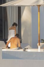 CINDY CRAWFORD and KAIA GERBER on Vacation in Los Cabos 12/27/2023