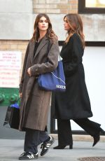 CINDY CRAWFORD and KAIA GERBER Out Shopping in New York  12/12/2023