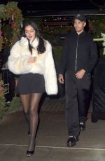 CINDY KIMBERLY Arrives at Chiltern Firehouse in London 12/16/2023