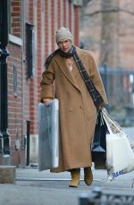CLAIRE DANES Out Shopping in New York 12/21/2023