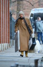 CLAIRE DANES Out Shopping in New York 12/21/2023