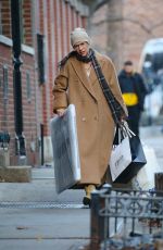 CLAIRE DANES Out Shopping in New York 12/21/2023