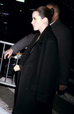 CLAIRE FOY Arrives at Tonight Night Show Starring Jimmy Fallon in New York 12/14/2023