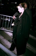 CLAIRE FOY Arrives at Tonight Night Show Starring Jimmy Fallon in New York 12/14/2023
