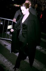 CLAIRE FOY Arrives at Tonight Night Show Starring Jimmy Fallon in New York 12/14/2023