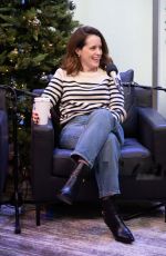 CLAIRE FOY at SiriusXM Studios in New York 12/14/2023
