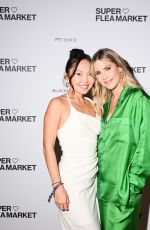 CLAIRE HOLT at Super Flea Market Private Launch at Soho Beach House Beach Tent in Miami 12/08/2023