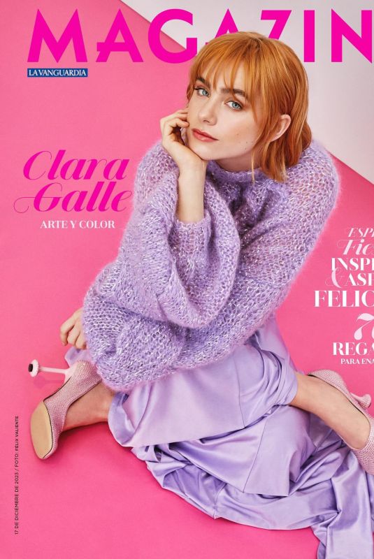 CLARA GALLE in La Vanguardia, December 2023
