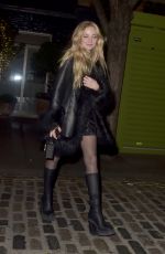 CLARA PAGET Arrives at The Broadwick Soho Hotel in London 12/20/2023