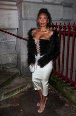 CLARISSE JULIETTE Arrives at The House of CB Christmas Party in London 11/29/2023