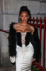 CLARISSE JULIETTE Arrives at The House of CB Christmas Party in London 11/29/2023