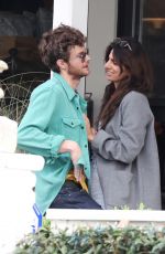CLAUDIA DOUMIT and Jack Quaid on a Lunch Date at Field and Fort in Santa Barbara 12/26/2023