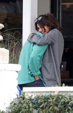 CLAUDIA DOUMIT and Jack Quaid on a Lunch Date at Field and Fort in Santa Barbara 12/26/2023