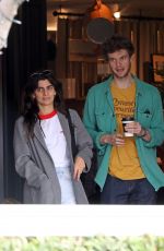 CLAUDIA DOUMIT and Jack Quaid on a Lunch Date at Field and Fort in Santa Barbara 12/26/2023