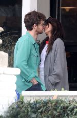 CLAUDIA DOUMIT and Jack Quaid on a Lunch Date at Field and Fort in Santa Barbara 12/26/2023