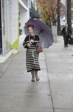 CLAUDIA WELLS Out Shopping in Studio City 12/20/2023