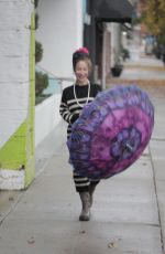 CLAUDIA WELLS Out Shopping in Studio City 12/20/2023