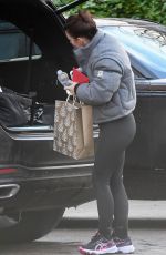COLEEN ROONEY Carrying Gifts for Her Trainer at Cheshire Gym 12/08/2023