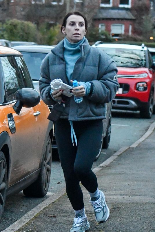 COLEEN ROONEY Leaves a Gym in Cheshire 12/13/2023