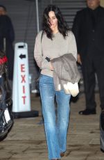 COURTENEY COX Out for Dinner with Friends at Nobu in Malibu 12/20/2023