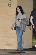 COURTENEY COX Out for Dinner with Friends at Nobu in Malibu 12/20/2023