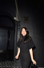 CRYSTAL KUNG MINKOFF Out for Dinner with Friends in Los Angeles 12/18/2023
