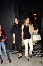 CRYSTAL KUNG MINKOFF Out for Dinner with Friends in Los Angeles 12/18/2023