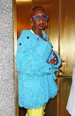 CYNTHIA ERIVO Leaves NBC Studios in New York 12/19/2023