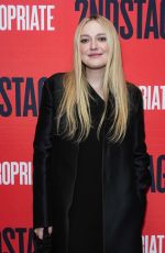DAKOTA FANNING at Appropriate