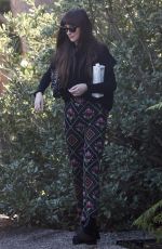 DAKOTA JOHNSON Leaves a Friends House in Malibu 12/16/2023