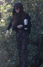 DAKOTA JOHNSON Leaves a Friends House in Malibu 12/16/2023