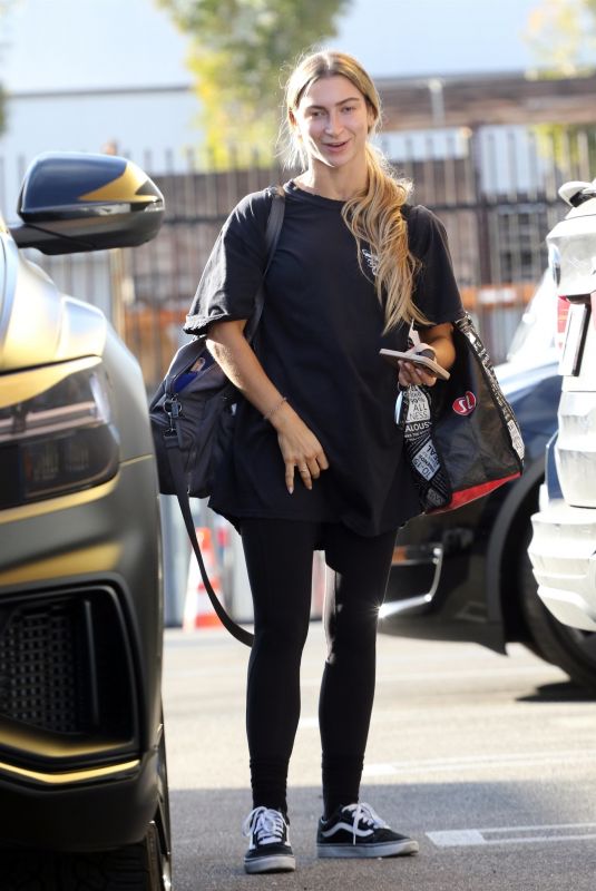DANIELLA KARAGASCH Arrives at Dancing With The Stars Rehersal in Los Angeles11/29/2023