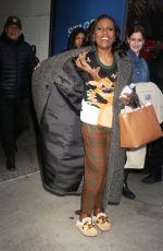 DEBORAH ROBERTS Leaves Good Morning America Studio in New York 12/22/2023