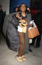 DEBORAH ROBERTS Leaves Good Morning America Studio in New York 12/22/2023