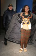 DEBORAH ROBERTS Leaves Good Morning America Studio in New York 12/22/2023
