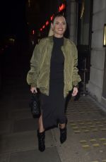 DEMI SIMS and MEGAN BARTON HANSON Leaves Lanagans Brasserie in London 11/30/2023