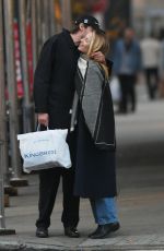 DIANNA AGRON and Harold Ancart Out and About in New York 12/02/2023