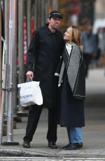 DIANNA AGRON and Harold Ancart Out and About in New York 12/02/2023