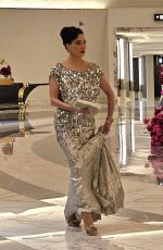DITA VON TEESE Arrives at Justin Timberlake Concert at Opening Night of Fountainbleau in Las Vegas 12/14/2023