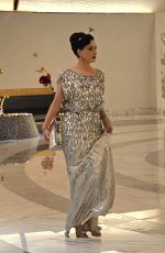 DITA VON TEESE Arrives at Justin Timberlake Concert at Opening Night of Fountainbleau in Las Vegas 12/14/2023