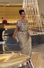 DITA VON TEESE Arrives at Justin Timberlake Concert at Opening Night of Fountainbleau in Las Vegas 12/14/2023