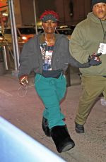 DOECHII Leaves Jingle Ball 2023 in New York 12/08/2023