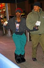 DOECHII Leaves Jingle Ball 2023 in New York 12/08/2023