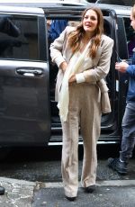 DREW BARRYMORE Arrives at The Barrymore Show in New York 12/11/2023