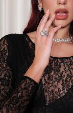 DUA LIPA at a Photoshoot, December 2023