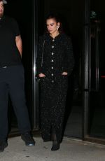 DUA LIPA Night Out in New York 11/30/2023