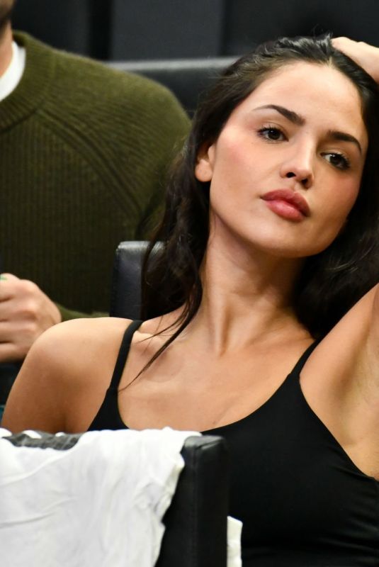 EIZA GONZALEZ at Denver Nuggets v Los Angeles Clippers Game at Crypto.com Arena in Los Angeles 12/06/2023