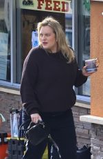 ELISABETH MOSS Continuing Her Filming Endeavors in Los Angeles 12/26/2023